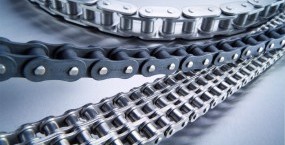 Corrosion resistant and maintenance-free chains 